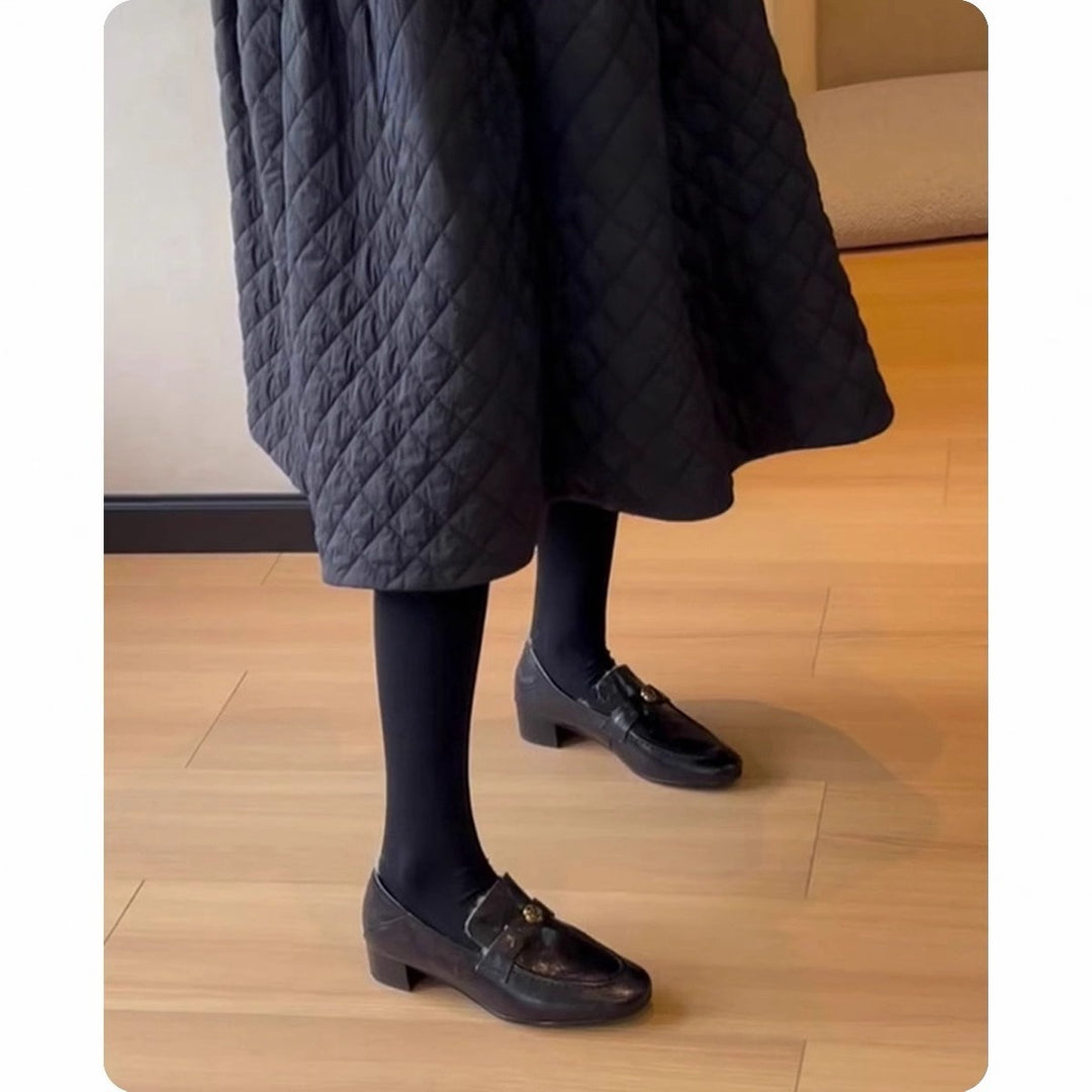Damen Mokassins mit luxuriösem Innenfutter und eleganter Schmuckschließe EB