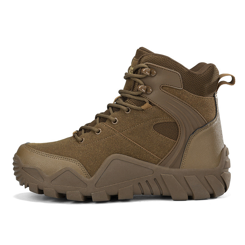 Herren schwere Outdoor-Boots mit wasserabweisendem Obermaterial und rutschfester Sohle EB