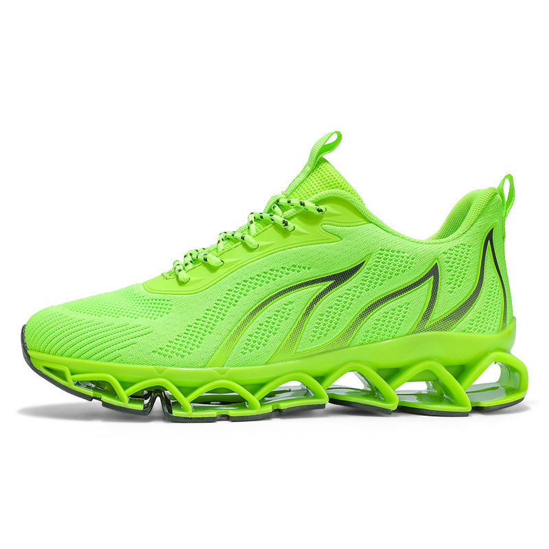 Damen Sportliche Netzwerk-Sneaker mit stoßdämpfender Sohle EB