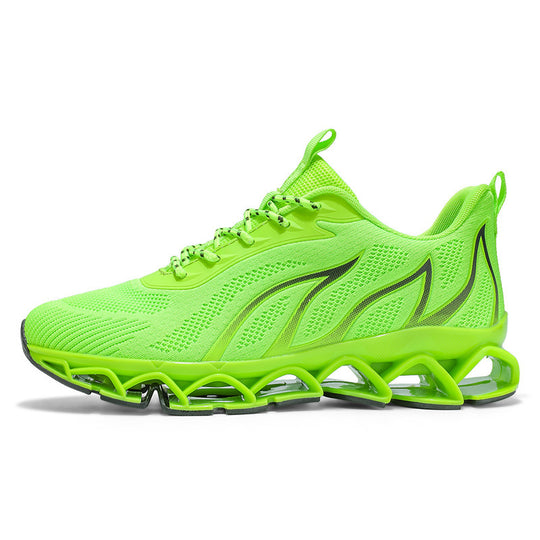 Damen Sportliche Netzwerk-Sneaker mit stoßdämpfender Sohle EB