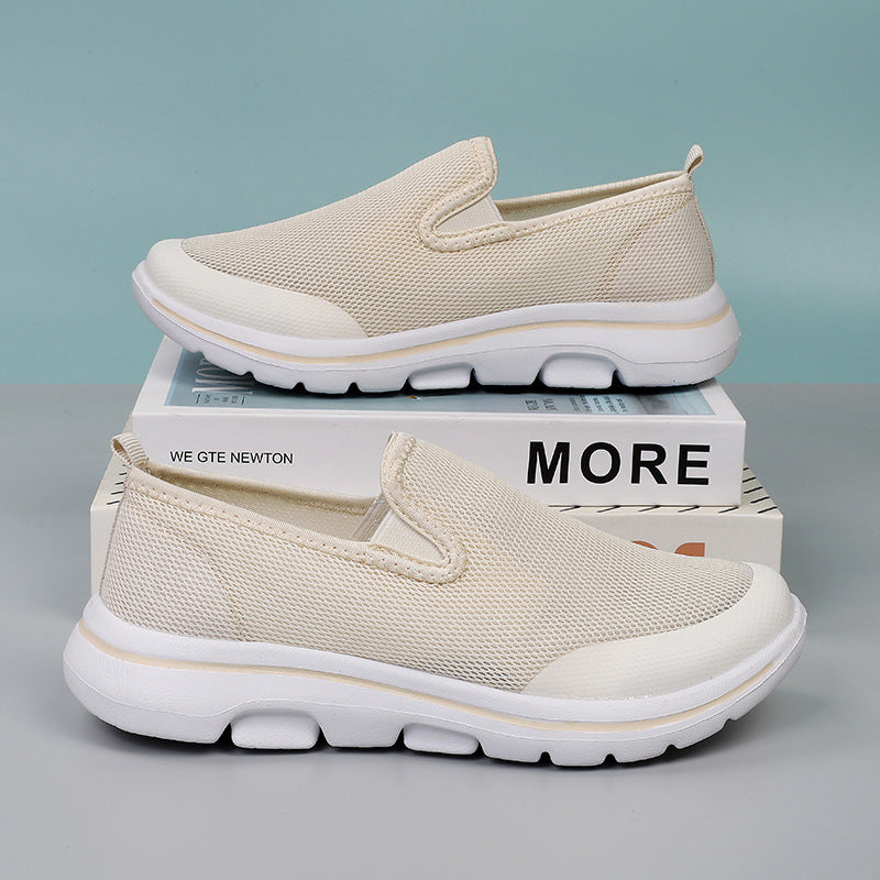 Damen Atmungsaktive Slip-On Sneakers mit Komfortpolsterung EB