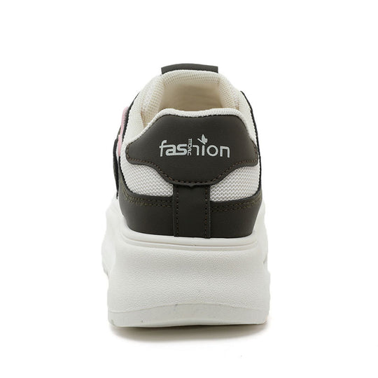 Damen Chunky Sneakers mit dämpfender Sohle und atmungsaktivem Obermaterial EB