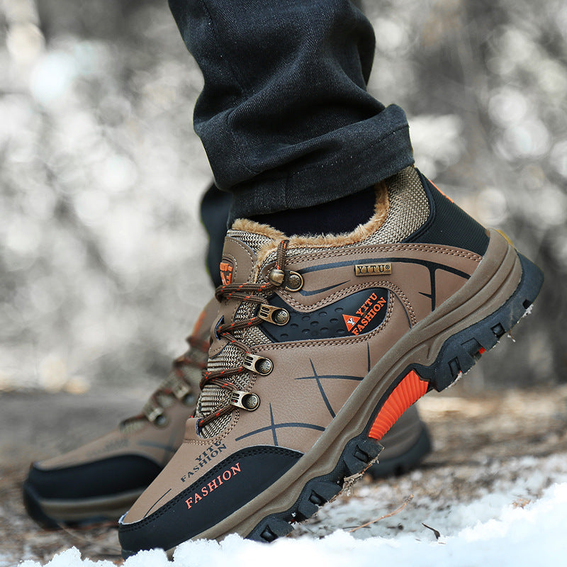 Herren Multifunktionale Outdoor-Schuhe mit rutschfester Sohle und isolierender Innenausstattung EB