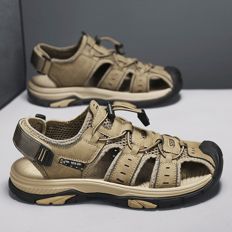 Damen Sportliche Freizeitsandalen mit atmungsaktivem Netz und rutschfester Sohle EB