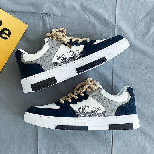 Damen modische Sneakers mit einzigartigem Design und strapazierfähigem Obermaterial EB
