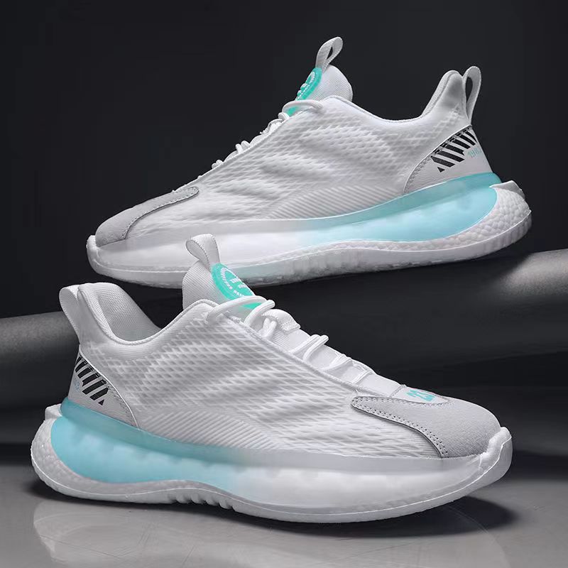 Damen Sportliche Mesh-Laufschuhe mit rutschfester Sohle und dämpfender Technologie EB