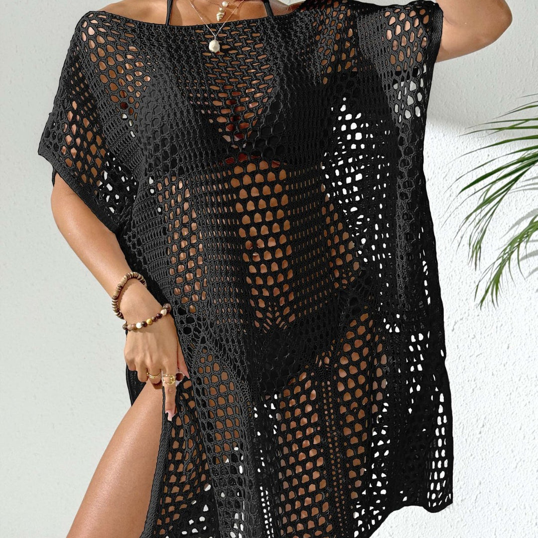 Damen eleganter häkel Strandüberwurf EB