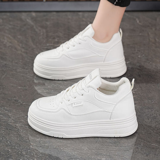Damen Sportliche Chunky Sneakers mit dicker Laufsohle EB