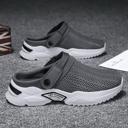 Damen Atmungsaktive Clogs mit rutschfester Sohle und flexiblem Obermaterial EB