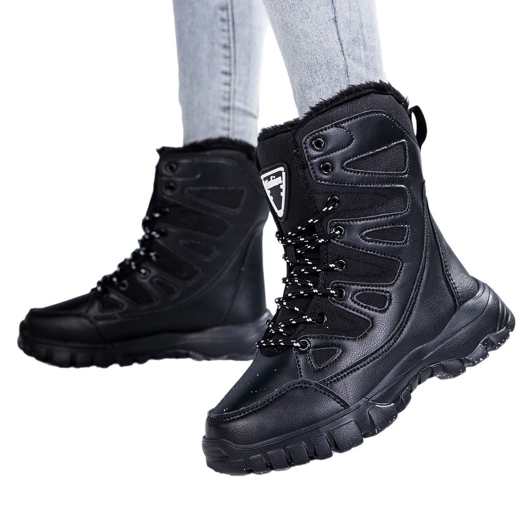 Damen Winterboots mit isolierendem Futter und rutschfester Laufsohle EB