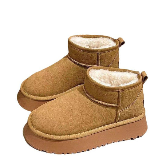 Damen Winterstiefel mit gemütlichem Innenfutter und rutschfester Sohle EB