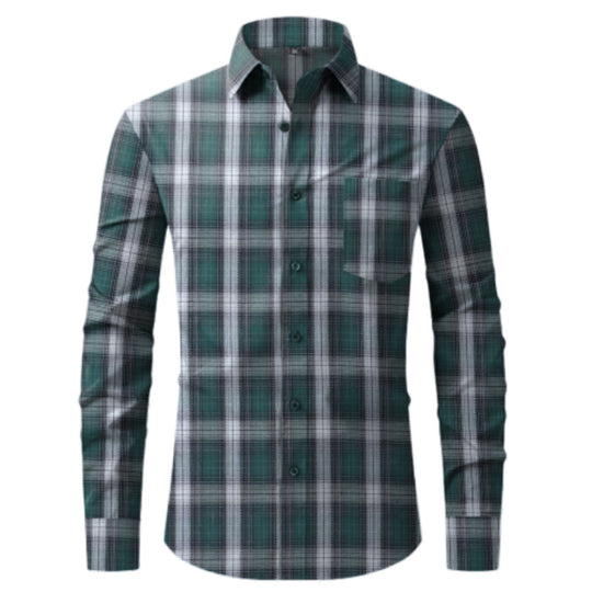 Herren Kariertes Hemd EB