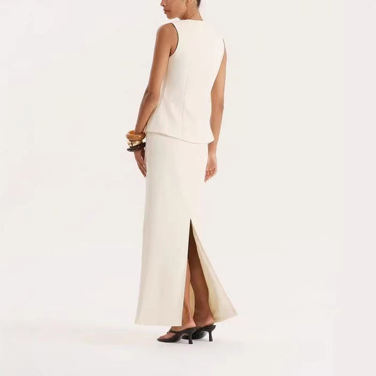 Damen elegante Bluse mit V-Ausschnitt und plissierten Details EB