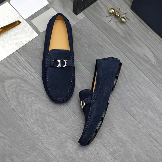 Herren Mokassin mit eleganter Schnallen-Applikation EB