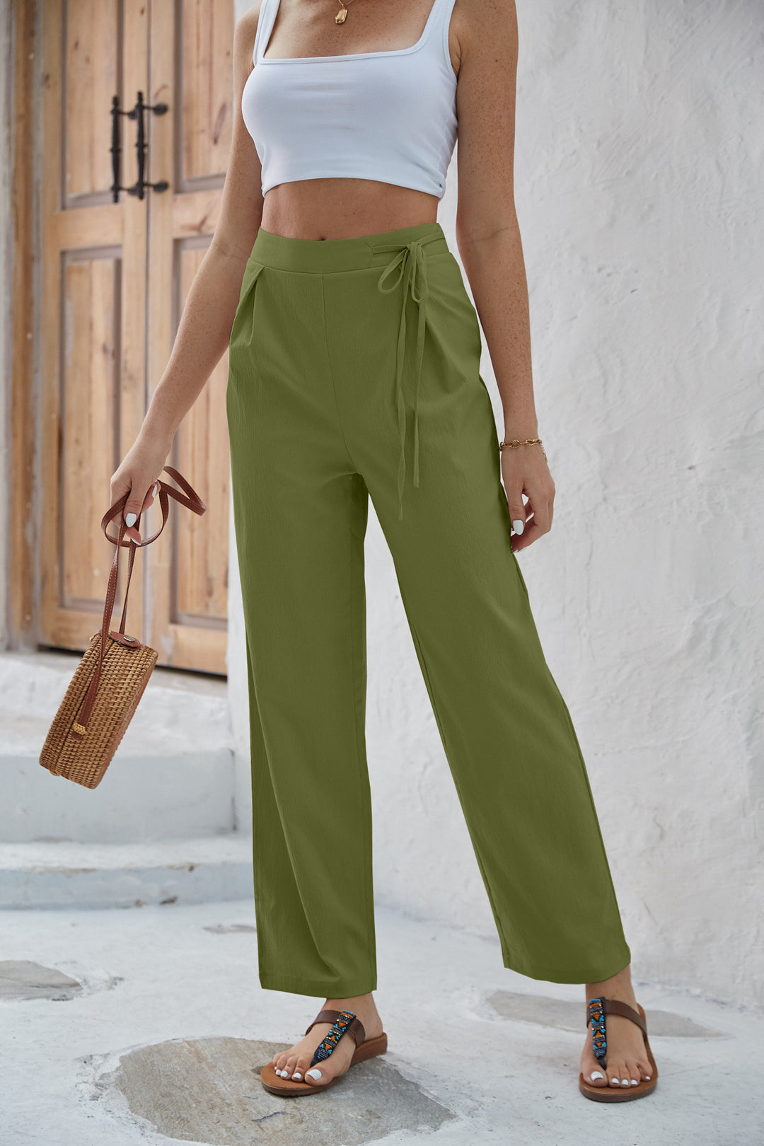 Damen weiche Chinohose EB