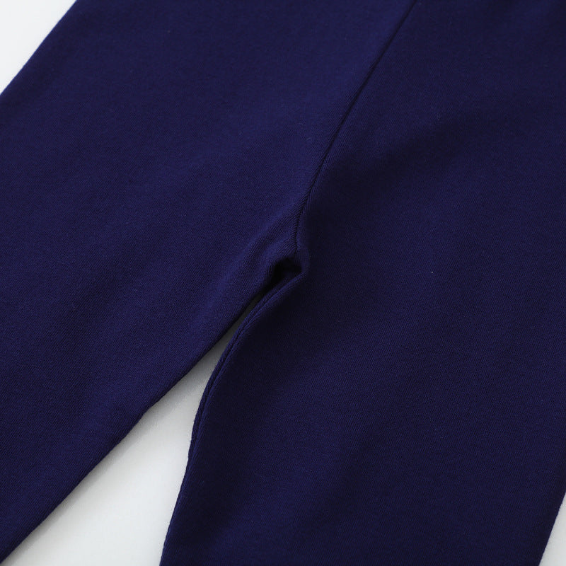 Mädchen Leggings mit floralem Stickdesign EB