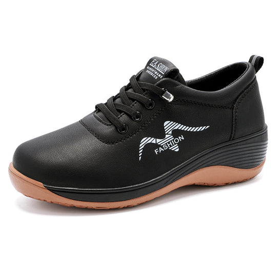 Damen modische Komfort-Sneaker mit orthopädischer Unterstützung und rutschfester Sohle EB