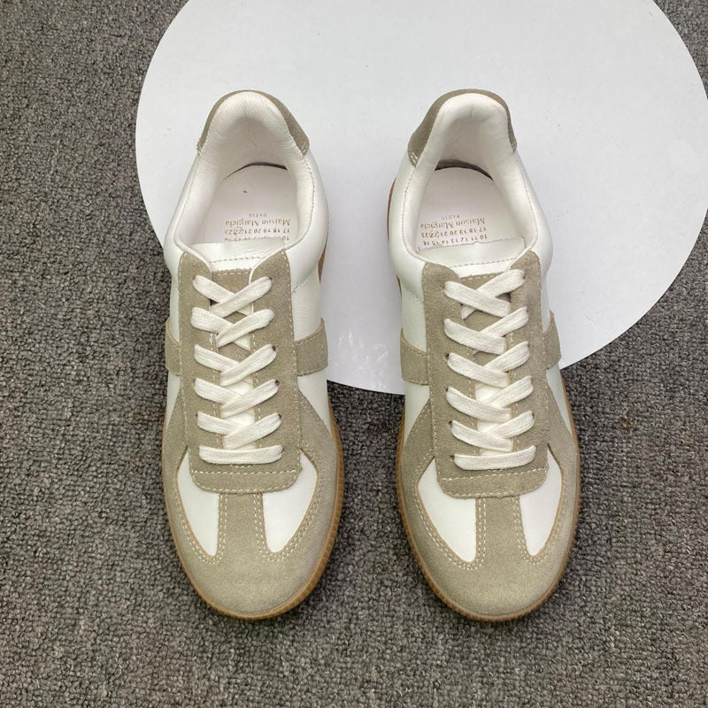 Damen Lässige Sneaker mit oberflächlichem Wildleder und atmungsaktivem Obermaterial EB