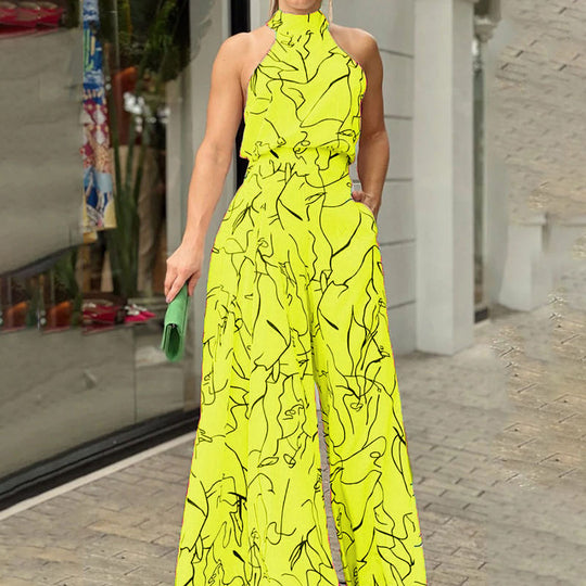 DamenEleganter Jumpsuit mit raffinierten Details EB