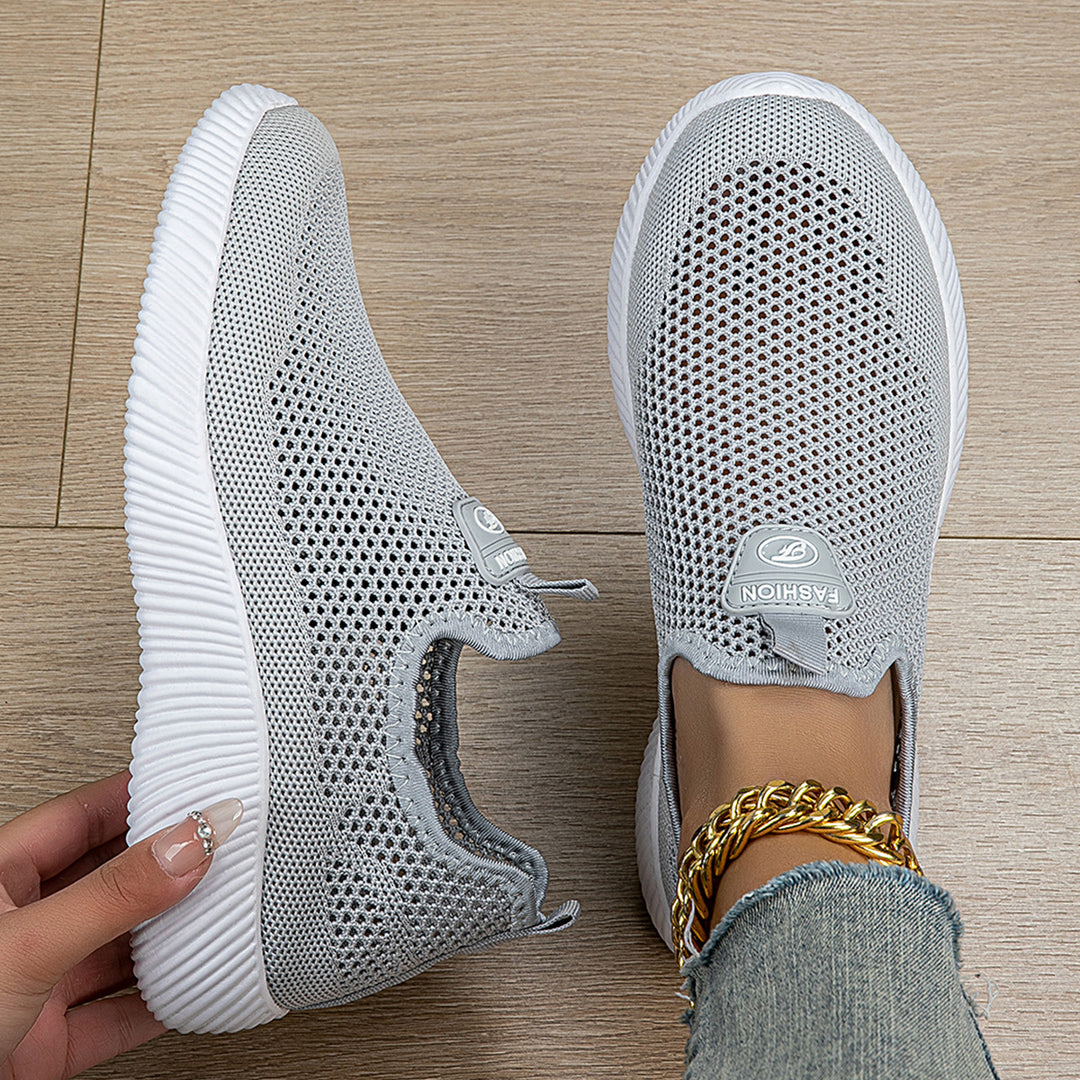 Damen atmungsaktive Mesh Sneakers EB