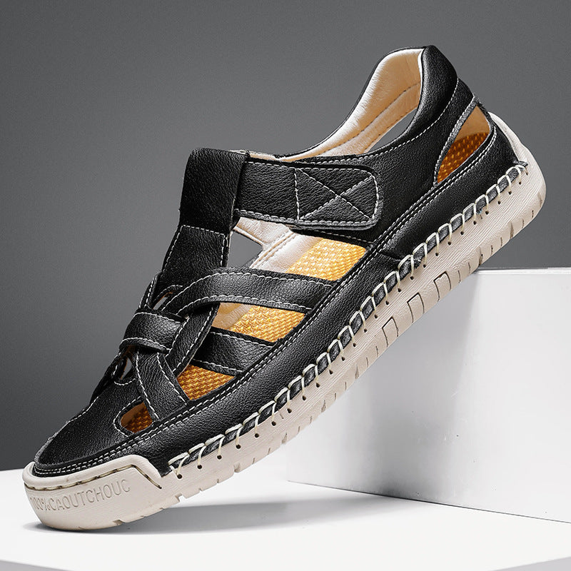 Damen Atmungsaktive und elegante Sandalen mit verstellbarem Riemen EB