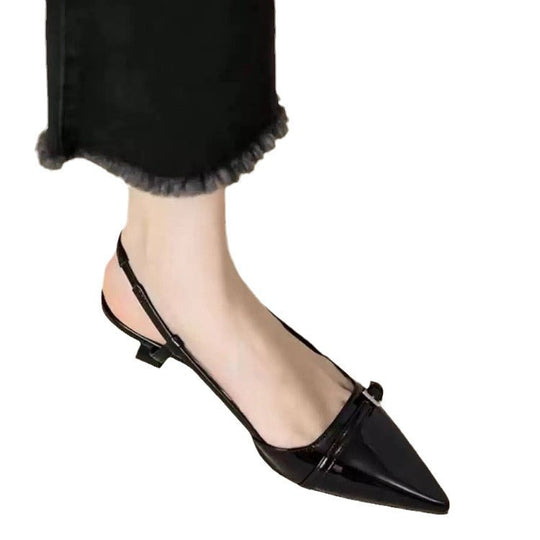 Damen Slingbacks mit elegantem Blockabsatz EB