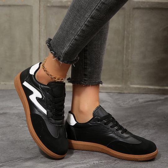 Damen Sneakers mit gepolsterter Innensohle und rutschfester Laufsohle EB