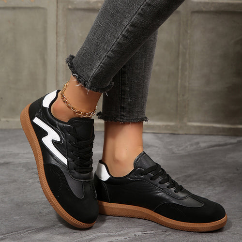 Damen Sneakers mit gepolsterter Innensohle und rutschfester Laufsohle EB