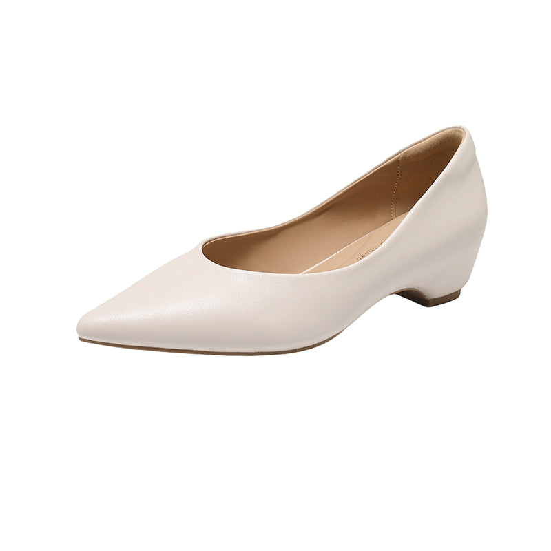 Damen elegante spitze Pumps mit metallic Oberfläche EB