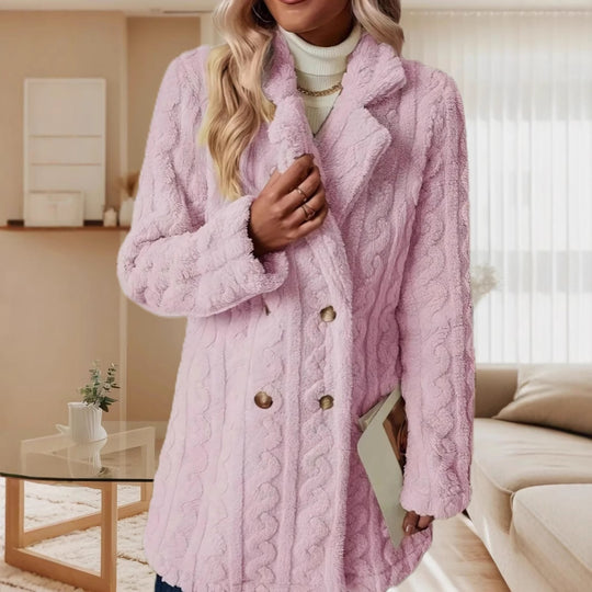 Damen Strickjacke im cardigan Stil EB