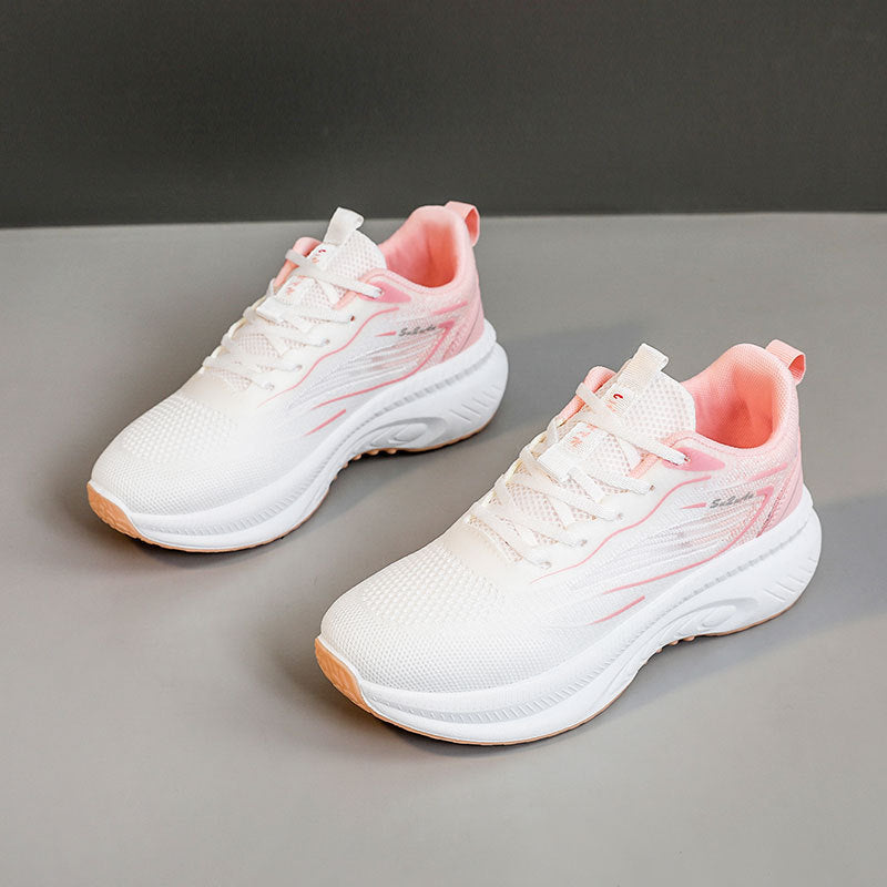Damen Sportliche Laufschuhe mit atmungsaktivem Obermaterial und dämpfender Sohle EB