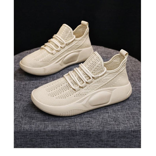 Damen Sportliche Sneakers mit atmungsaktiver Mesh-Oberfläche und dämpfendem Sohlenprofil EB