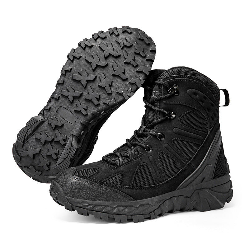 Damen Trekkingstiefel mit rutschfester Sohle und atmungsaktivem Obermaterial EB