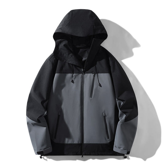 Damen technische Allwetterjacke mit vielseitigem Kapuzendesign und verstellbaren Belüftungsöffnungen EB