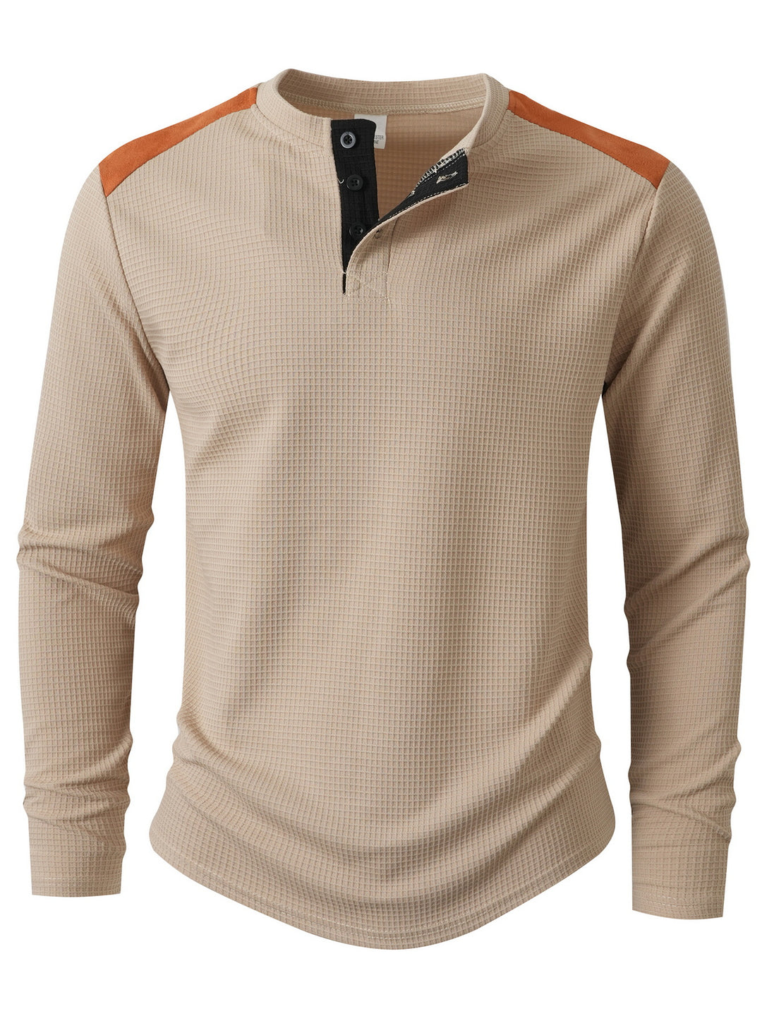 Herren Langarmshirt mit einzigartigem Strukturdesign EB