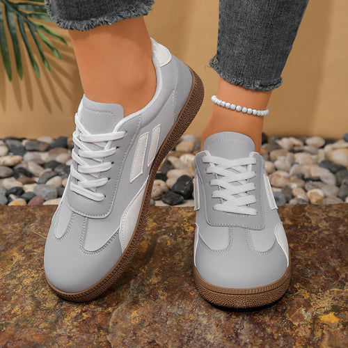 Damen Sportliche Sneakers mit modernem Design und strapazierfähigem Obermaterial EB