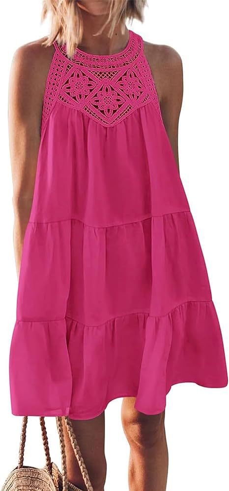 Damen luftiges Sommerkleid EB