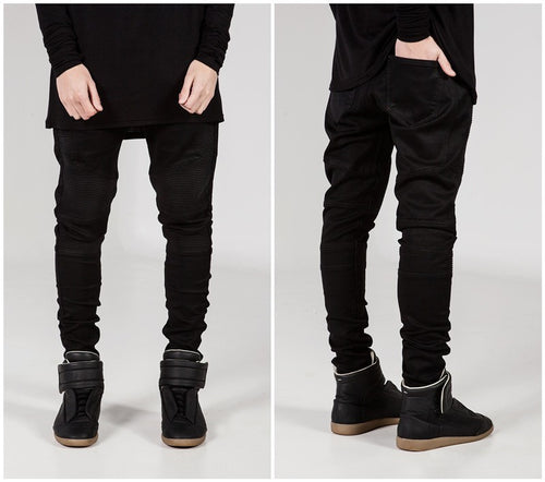 Herren Skinny Jeans mit strukturiertem Design und modischen Akzenten EB