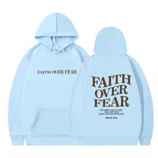 Damen Kapuzenpullover mit inspirierendem Schriftzug und hochwertiger Baumwolle EB