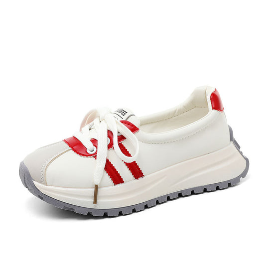 Damen Sportliche Sneaker mit metallischen Akzenten und rutschfester Sohle EB