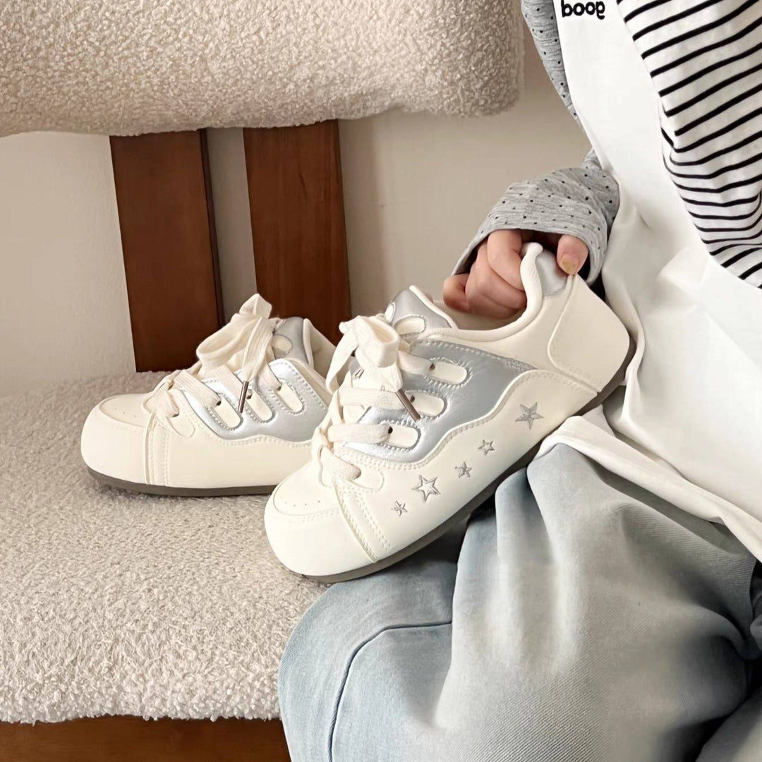 Damen Sneakers im trendigen Sternen-Design EB