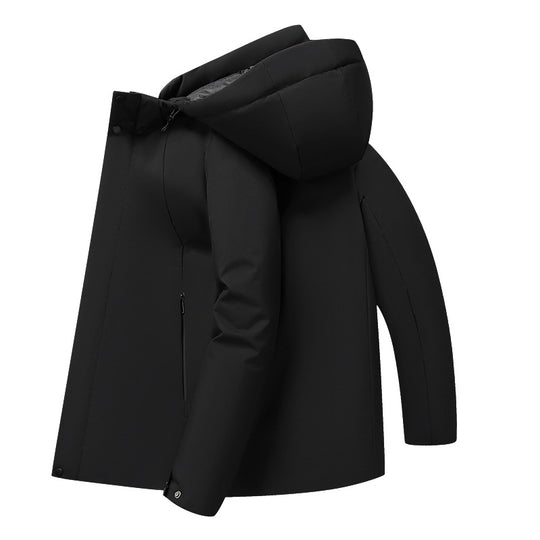 Herren isolierte Funktionsjacke mit kapuze und wasserabweisenden Eigenschaften EB