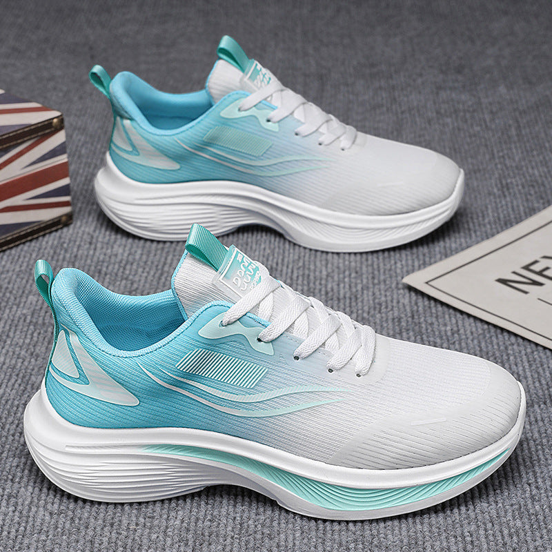 Damen Leichte Lauf-Sneaker mit atmungsaktivem Obermaterial und dämpfender Sohle EB