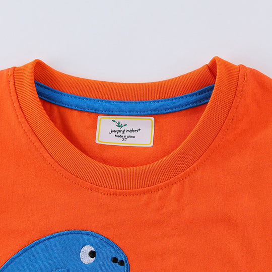 Jungen T-Shirt mit verspieltem Dinosaurier-Motiv EB