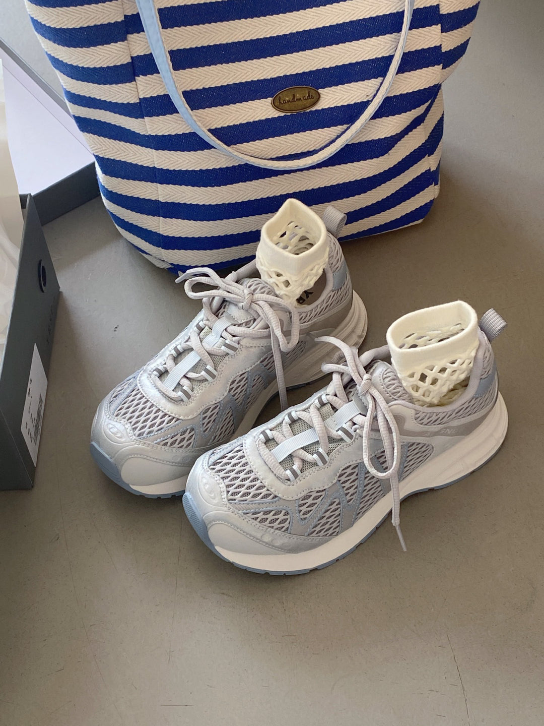 Damen Komfortable Lauf-Sneaker mit atmungsaktivem Obermaterial EB