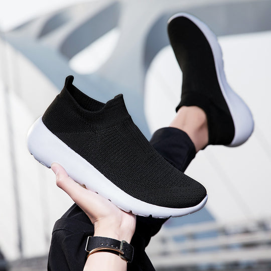 Damen Sportliche Sockenschuhe mit flexiblem Obermaterial und rutschfester Sohle EB
