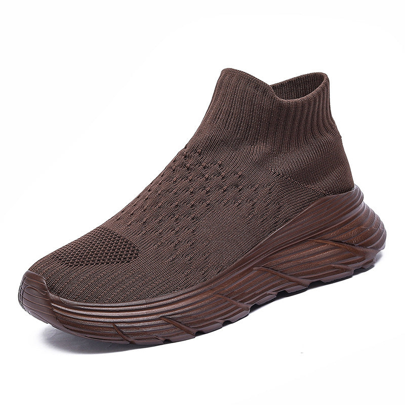 Damen Sportliche Strick-Sneaker mit elastischer Sohle EB