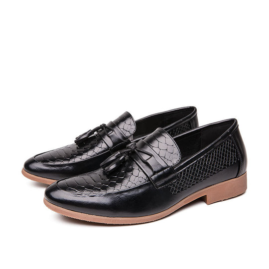 Damen Elegante Mokassins mit modischem Schlaufen-Detail EB