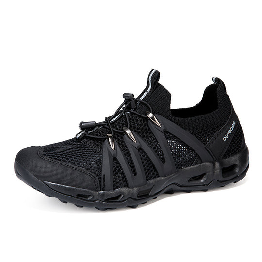Damen Multifunktionale Outdoor-Sneaker mit atmungsaktiver Mesh-Oberfläche und rutschfester Sohle EB