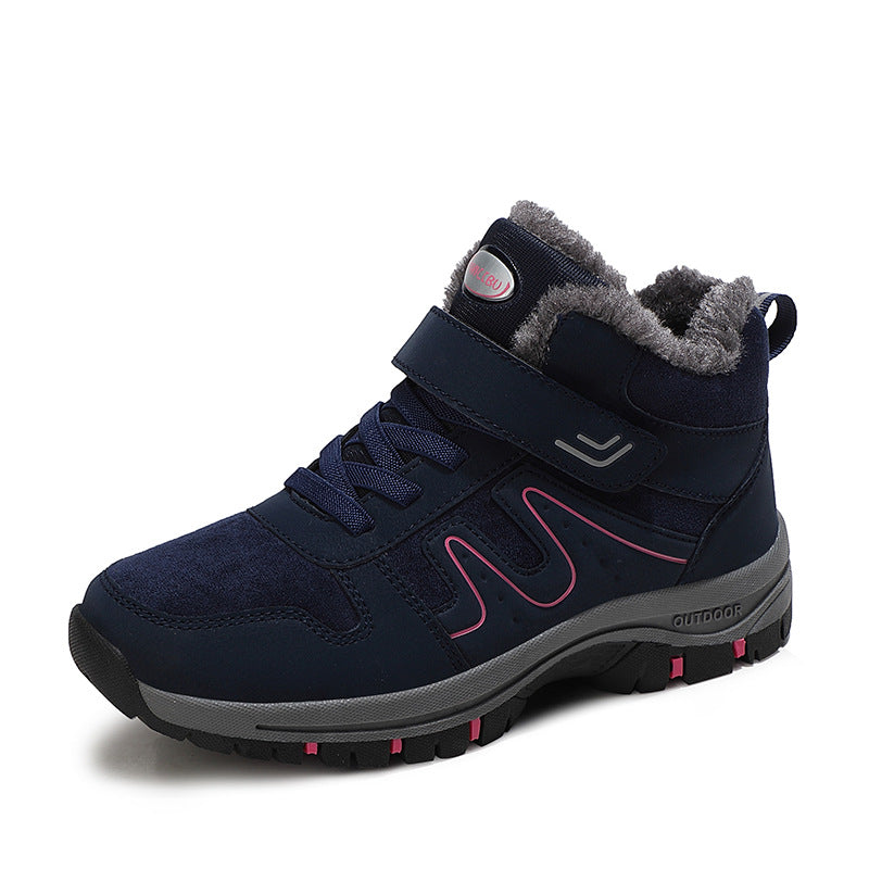 Damen Winterliche Trekkingstiefel mit rutschfester Sohle und isolierendem Futter EB